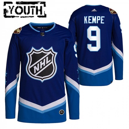 Los Angeles Kings Dresy Adrian Kempe 9 2022 NHL All-Star Modrý Authentic - Dětské